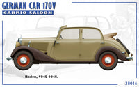 1/35 Mini Art - German Car 170V Cabrio Saloon - 38016