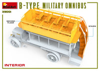 1/35 Mini Art B-Type Military Omnibus - 39001