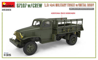 1/35 Mini Art - G7107 w/Crew 1.5T 4x4 Cargo Truck w/Metal Body - 35383
