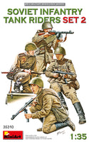 1/35 Mini Art - Soviet Infantry Tank Riders Set 2 - 35310