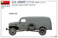 1/35 Mini Art - U.S. Army G7105 4x4 1.5T Panel Delivery Truck - 35405
