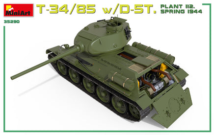 1/35 Mini Art - T-34/85 w/D-5T Plant 112 Spring 1944 - 35290
