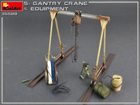 1/35 Mini Art - 5 Ton Gantry Crane & Equipment - 35589