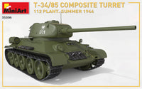 1/35 Mini Art - T-34/85 Composite Turret 112 Plant Summer 1944 - 35306