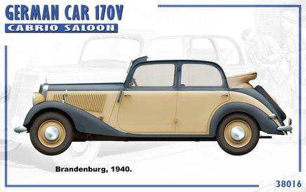 1/35 Mini Art - German Car 170V Cabrio Saloon - 38016