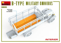 1/35 Mini Art B-Type Military Omnibus - 39001