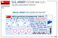 1/35 Mini Art - U.S. Army G7105 4x4 1.5T Panel Delivery Truck - 35405