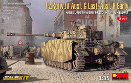 1/35 Mini Art - Pz.Kpfw.IV Ausf. G Last/Ausf. H Nibelungenwerk - 35333