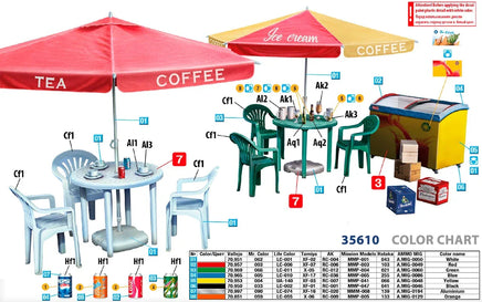 1/35 Mini Art - Modern Street Cafe - 35610 - MPM Hobbies