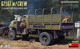1/35 Mini Art - G7107 w/Crew 1.5T 4x4 Cargo Truck w/Metal Body - 35383