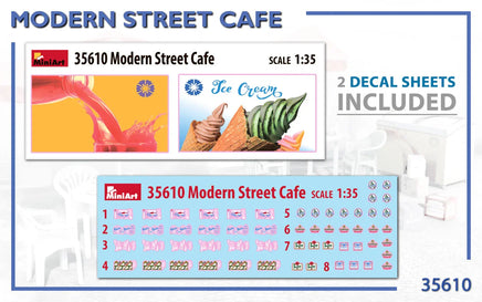 1/35 Mini Art - Modern Street Cafe - 35610 - MPM Hobbies