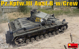 1/35 Mini Art - Pz.Kpfw.III Ausf.B with Crew - 35221 - MPM Hobbies
