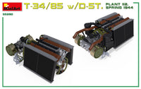 1/35 Mini Art - T-34/85 w/D-5T Plant 112 Spring 1944 - 35290