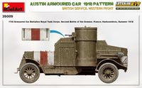 1/35 Mini Art - Austin Armoured Car 1918 Pattern - 39009