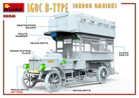 1/35 Mini Art - LGOC B-Type London Omnibus - 38021