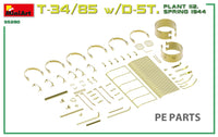 1/35 Mini Art - T-34/85 w/D-5T Plant 112 Spring 1944 - 35290