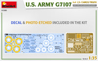 1/35 Mini Art - U.S. Army G7107 4x4 1.5T Cargo Truck - 35380