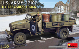 1/35 Mini Art - U.S. Army G7107 4x4 1.5T Cargo Truck - 35380