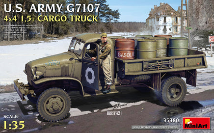1/35 Mini Art - U.S. Army G7107 4x4 1.5T Cargo Truck - 35380