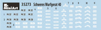 Mini Art - Schweres Wurfgerät 40 - 35273