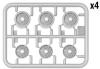 1/35 Mini Art - M3/M4 Roadwheels Set Welded Type And Pressed Type - 35220 - MPM Hobbies