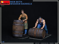 1/35 Mini Art - Men with Wooden Barrels - 38070