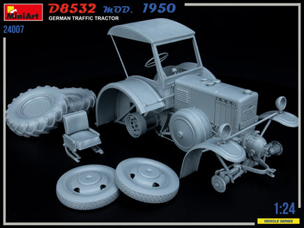 1/24 Mini Art - German Traffic Tractor D8532 Mod. 1950 - 24007