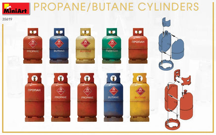 1/35 Mini Art - Propane/Butane Cylinders - 35619 - MPM Hobbies
