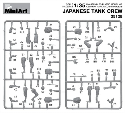 1/35 Mini Art - Japanese Tank Crew - 35128 - MPM Hobbies