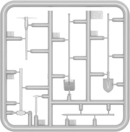 1/35 Mini Art - Railway Tools & Equipment - 35572