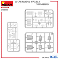 1/35 Mini Art - Refugees Chandlers Family - 38089