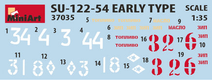 1/35 Mini Art SU-122-54 Early Type - 37035