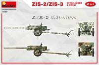 1/35 Mini Art - ZIS-2/ZIS-3 with Limber & Crew 2 in 1 - 35369