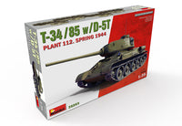 1/35 Mini Art - T-34/85 w/D-5T Plant 112 Spring 1944 - 35293