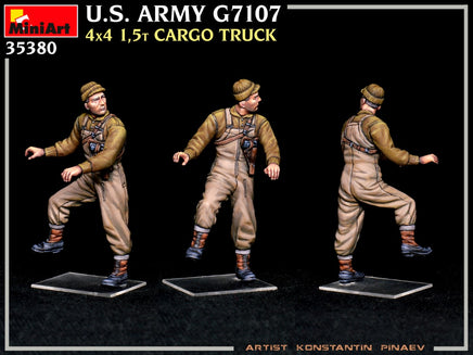 1/35 Mini Art - U.S. Army G7107 4x4 1.5T Cargo Truck - 35380