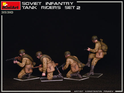 1/35 Mini Art - Soviet Infantry Tank Riders Set 2 - 35310