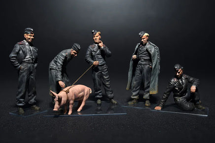 1/35 Mini Art - German Tank Crew At Rest - 35198 - MPM Hobbies