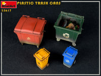1/35 Mini Art - Plastic Trash Cans - 35617