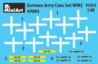 1/48 Mini Art - German Jerry Cans WWII - 49004