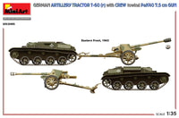 1/35 Mini Art - German Artillery Tractor T-60 (r) & Crew - 35395