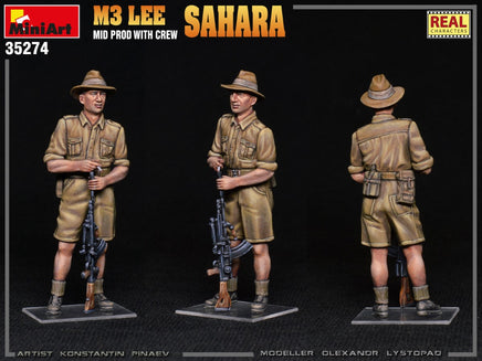 1/35 Mini Art - M3 Lee Mid Prod. Sahara with Crew - 35274