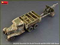 1/35 Mini Art - Soviet 2T 6x4 Truck & 76-mm USV-BR Gun - 35272