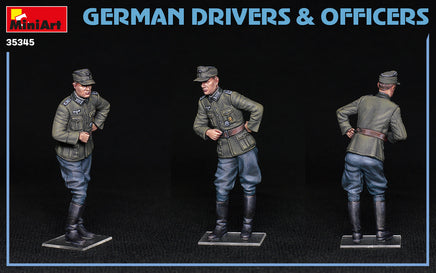 1/35 Mini Art - German Drivers & Officers - 35345