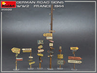 1/35 Mini Art - German Road Signs WWII (France 1944) - 35600