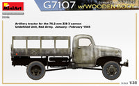 1/35 Mini Art - G7107 1.5T 4×4 Cargo Truck w/Wooden Body - 35386