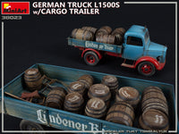 1/35 Mini Art - German Truck L1500S w/Cargo Trailer - 38023