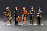 1/35 Mini Art - Tram Crew w/Passengers - 38007