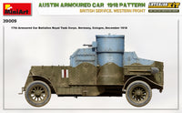 1/35 Mini Art - Austin Armoured Car 1918 Pattern - 39009