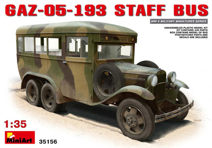 1/35 Mini Art - GaZ-05-193 Staff Bus - 35156 - MPM Hobbies