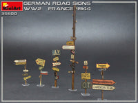 1/35 Mini Art - German Road Signs WWII (France 1944) - 35600